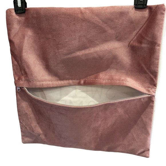 Unbranded 2 Pillowcase Covers Home Sweet Home Handmade Zip Closure Home Decor - Picture 4 of 6